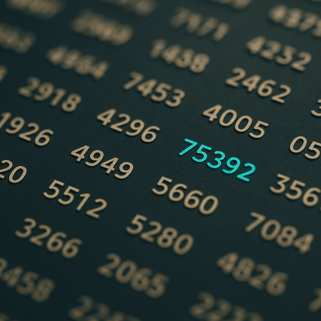 Abstract financial data visualization, minimal glowing nodes on dark background, no text